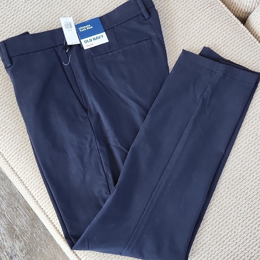 Old Navy Men's Dark Navy Pants, 33x30